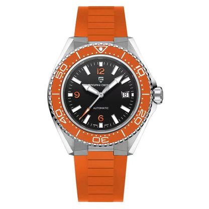 Pagani Design New Top Men's Mechanical Watch Luxury Sapphire Stainless Steel 100m Waterproof Ceramic Bezel Automatic Watch