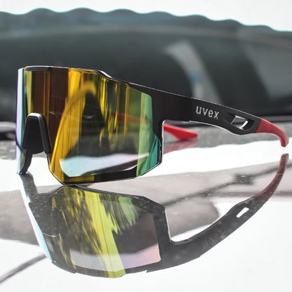Ochelari de soare Aero pentru bărbați, ochelari de ciclism de viteză pe șosea pentru femei, ochelari de soare pentru sporturi în aer liber, ochelari de soare de marcă pentru ciclism montan și curse, cu husă