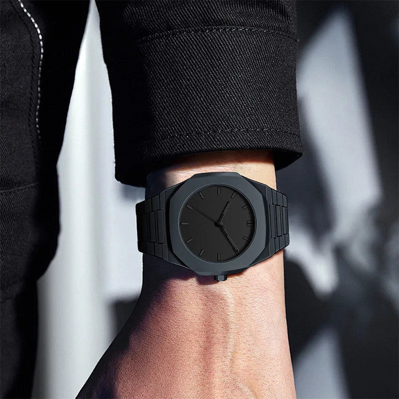New Fashion Men Luxury Calendar Watch Women Business Casual Quartz Watches Sports Plastic Watch Students Watches Reloj Hombre