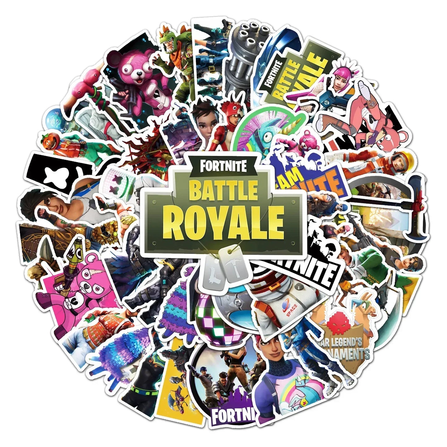 Fortnite Shooting Game Peripheral PU Snap Button Wallet Anime Coin Purse Folding Leather Wallet Card Holder Student Gifts