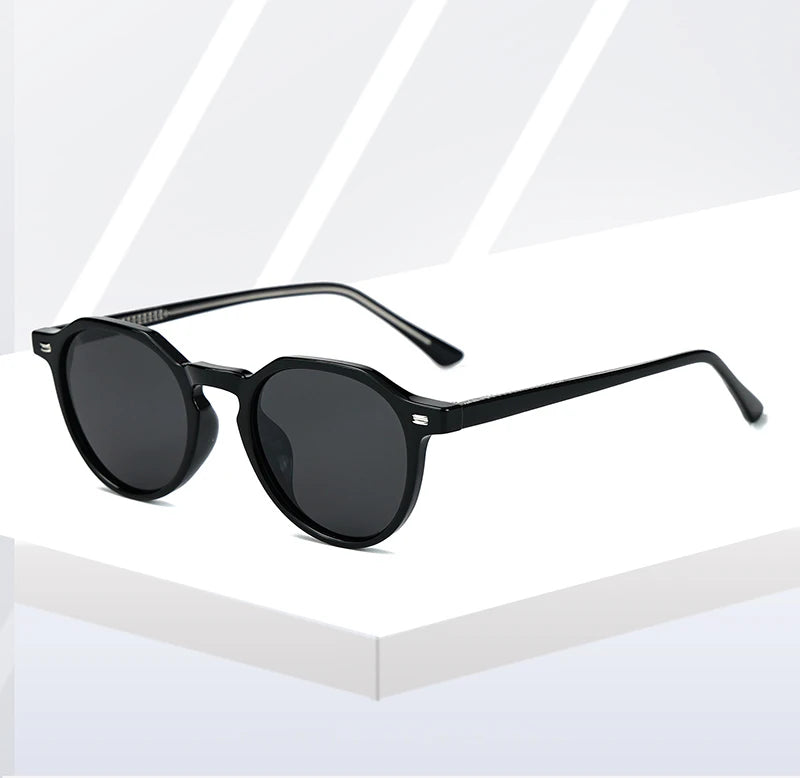 Ochelari de soare de modă Peekaboo TR90, UV400, pentru femei, verzi și maro, polarizați, pentru bărbați și femei, din acetat, unisex, stil de vară