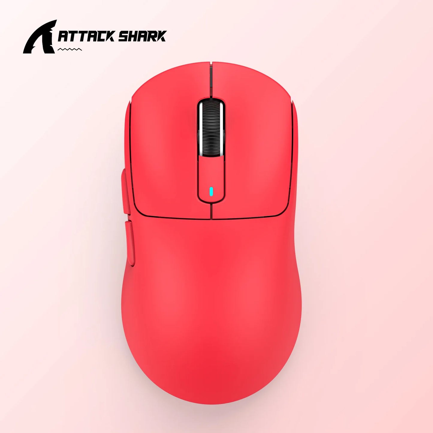 ATTACK SHARK X3 miš s tri načina rada 1K Hz, X3Pro Bluetooth bežični miš 4K Hz, lagan, PAW3395, brzina praćenja 650IPS