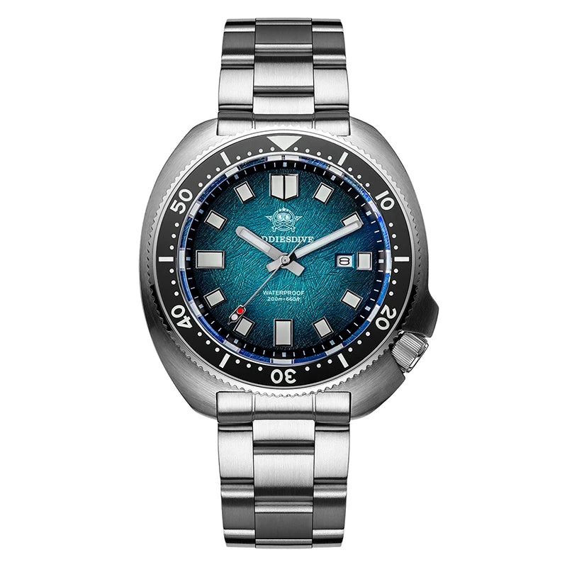 ADDIESDIVE Men's Luxury Watch 20Bar Waterproof  Display AD2511 Sapphire Glass Reloj Hombre BGW9 Super Luminous Quartz Watches