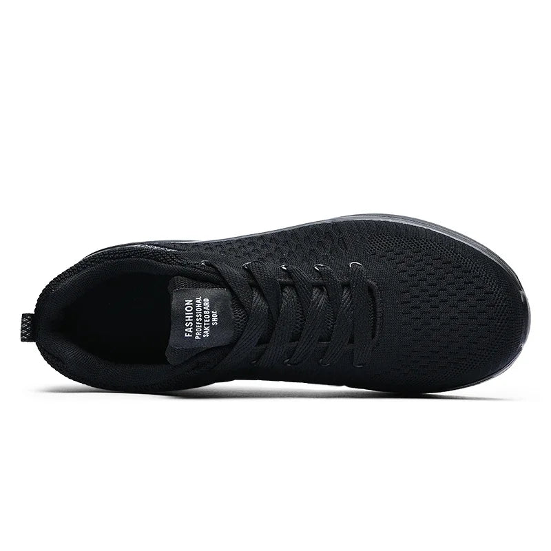 Men's Running Shoes Outdoor Sports Casual Mesh Tennis Shoes, Lace-Up Lightweight Gym Jogging Shoes for Men, 2025 New Male Sneakers