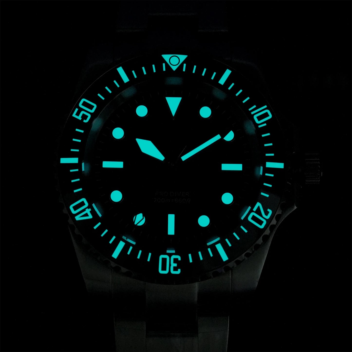 Watchdives WD1680Q V2 Men Watch VH31 Sweep Second Quartz Movement AR Sapphire Luminous BGW9 20Bar Waterproof Steel Wristwatches