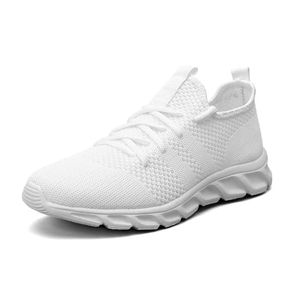Men's Running Shoes Soft Soles Wear-Resistant Breathable Sports Shoes Mesh Outdoor Fashion Big Size Tennis Shoes for Men