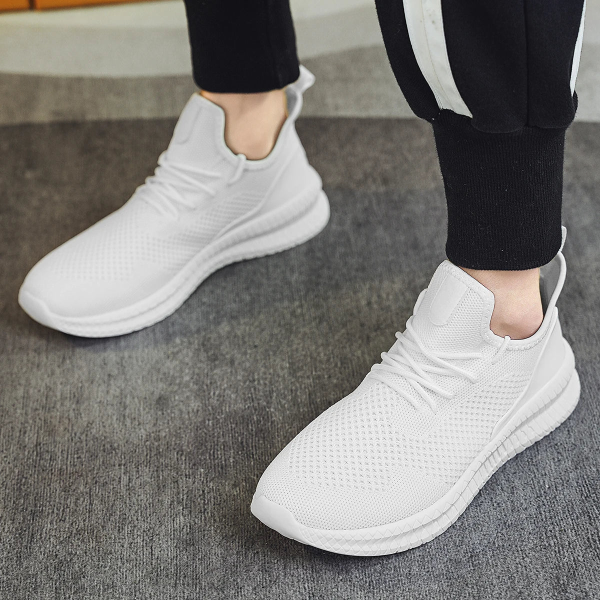 MAEDEF Wanderschuhe, Outdoor-Tennisschuhe, leichte, bequeme und atmungsaktive Freizeitsneaker für Herren
