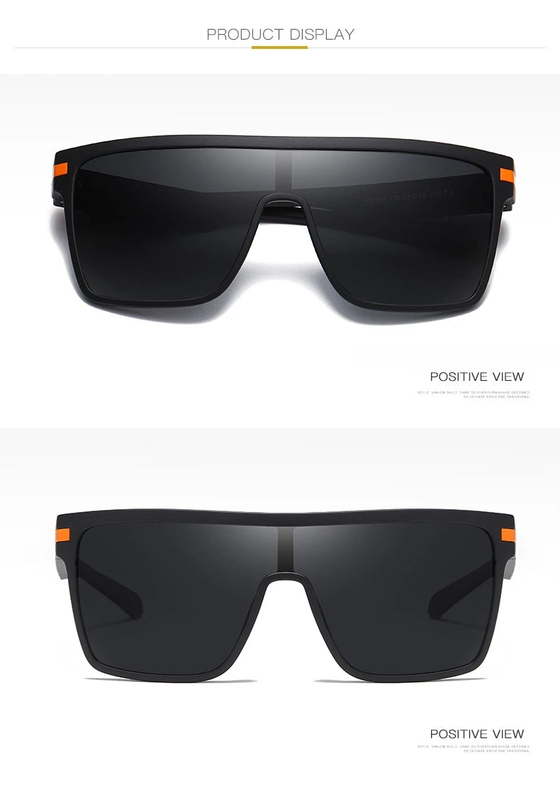 Ochelari de soare de modă pătrați supradimensionați, cu lentile monolitice UV400, pentru condus, vacanță și uz zilnic, unisex, stil retro, clasici și eleganți