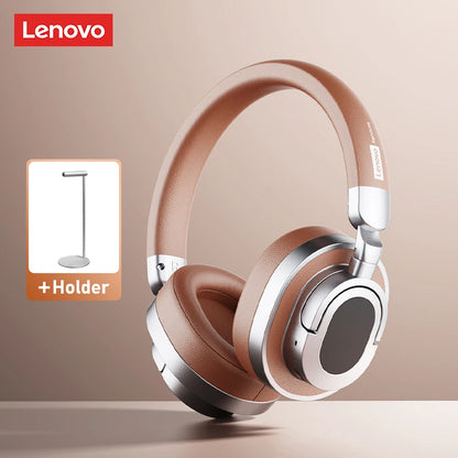 Lenovo LE602 Bluetooth 6.0 Over-Ear Headphones – HiFi Stereo ANC Wireless & Wired Gaming Headset with ENC HD Mic