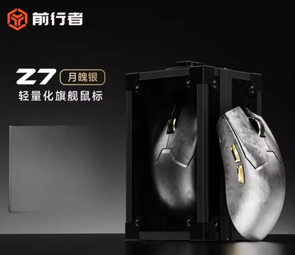 EWEADN Z7 Carbon Fiber Kabellose Maus Paw3950 Dual 8k Leichte mittelgroße ergonomische Esports-Gaming-Maus für FPS PC-Zubehör