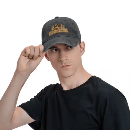 Retro Camel Trophy Racing Baseball Cap Men Women Distressed Denim Snapback Hat Outdoor Summer Unstructured Soft Caps Hat