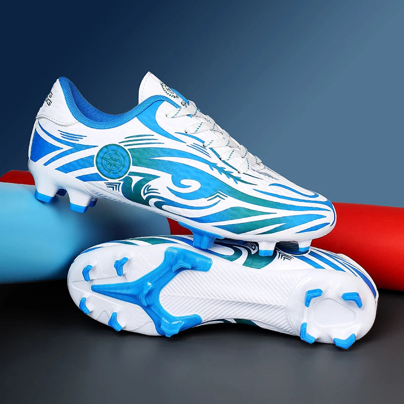 Nouveaux hommes bottes de Football respirantes unisexe livraison directe chaussures de Football en plein air ultralégères chaussures de Sport antidérapantes entraînement Sport