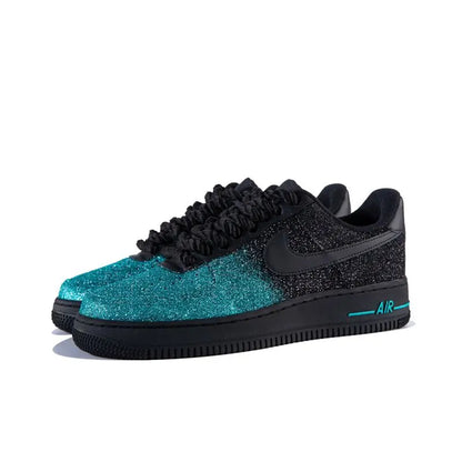 Custom Sneakers Nike Air Force 1 FOMO Glitter Star Rhinestone Bling Clean Fit Luxury Street Style Wear-resistan Low Top Sneakers