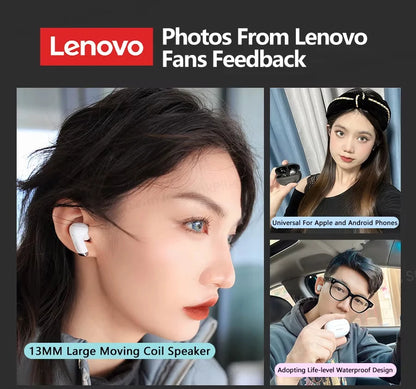 Lenovo LP5 Wireless Bluetooth Earbuds – Lenovo LP5 TWS Earbuds HiFi Stereo Sound, Lenovo LP5 Noise Cancelling Sports Waterproof Bluetooth 5.3 Earbuds with Mic, Lenovo LP5 Wireless Headphones