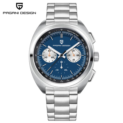 PAGANI DESIGN 2026 NEW Turtle Back Chronograph 1782 Watch for Man Fashion Men's Quartz Watch Luminous relogios masculino