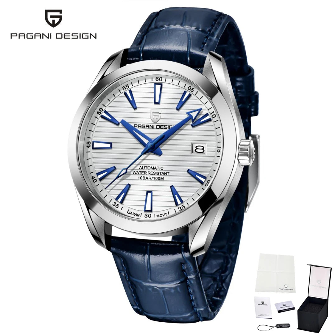 PAGANI DESIGN Luxury Business 40MM Men's Mechanical Watch Top Luxury Sapphire Glass Men's Automatic Watch 100M Waterproof