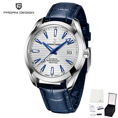 PAGANI DESIGN Luxury Business 40MM Men's Mechanical Watch Top Luxury Sapphire Glass Men's Automatic Watch 100M Waterproof