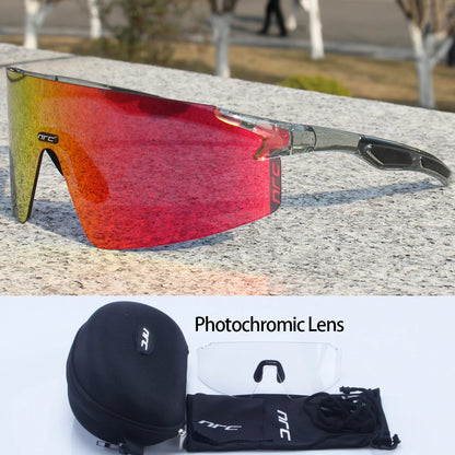 Ochelari de soare pentru ciclism marca NRC UV400 TR90, ochelari sportivi pentru bicicletă, MTB, mountain bike, pescuit, drumeții și călărie, pentru bărbați și femei