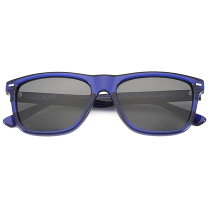 ZENOTTIC Ochelari de soare polarizați la modă, protecție UV400, ochelari de soare pătrați din acetat, design clasic, pentru femei și bărbați