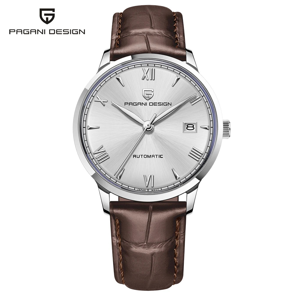 PAGANI DESIGN New NH35 Pilot Men's Mechanical Watch Top Brand Sapphire Glass Automatic Watch 100M Waterproof Stainless Steel Watch