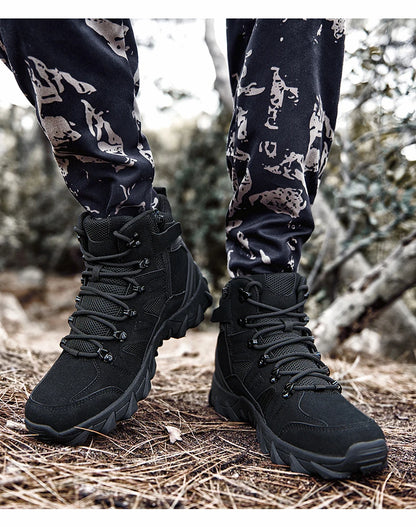 Verbeterde tactische gevechtstrainingslaarzen voor heren, outdoor camping, slijtvast, snelle respons, wandelschoenen, vissen, jagen, sneakers voor mannen