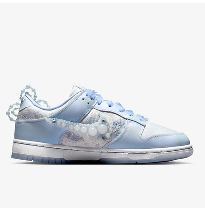 Nike Authentic Dunk Low – dámske módne ľahké ležérne tenisky s kvetinovým vzorom HV8575-100