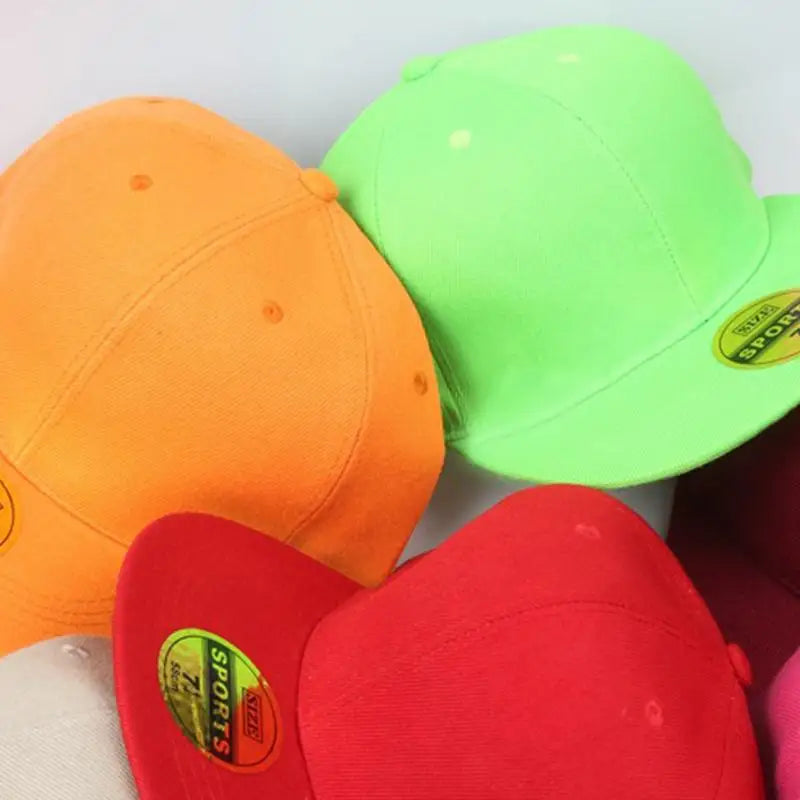 Men Women Multi Color Baseball Cap Peaked Cap Streetwear Hip hop Dad Hat wide Flat Brim Snapback Hat Outdoor Sun Hats for adult