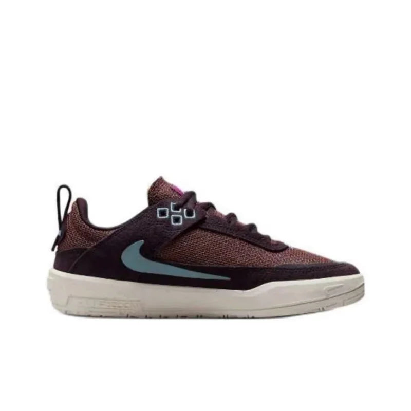 Nike's New Sb Series Women's Skate Shoes with Strong Grip, Lightweight, Durable, Comfortable Mesh Material, Suitable for Daily Commuting, Low-Top Flat Shoes, Sb Day One Unique Color-Blocking, Eye-Catching, Versatile Casual Sn