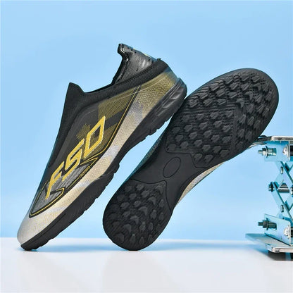 Nouvelles chaussures de football pour hommes, chaussures de football respirantes à haute cheville, ultralégères, antidérapantes, chaussures de sport de haute qualité, pour match en plein air