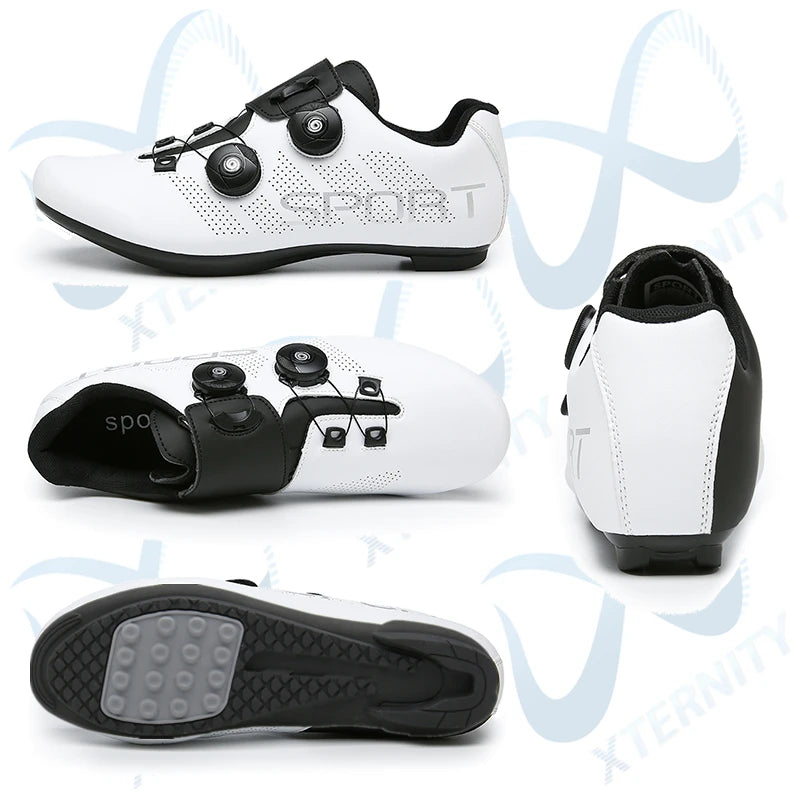 2026 Professional Non-Locking Cycling Shoes Men Flat Pedal Racing Road Bicycle Sneakers Women Outdoor Athletic Sports Bike Shoes
