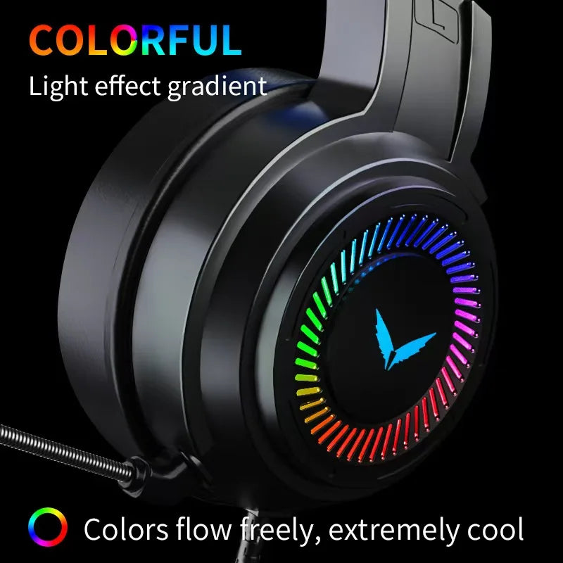 G58 Gaming Headset Wired 7.1 Channel PUBG Headset for Computer Laptop