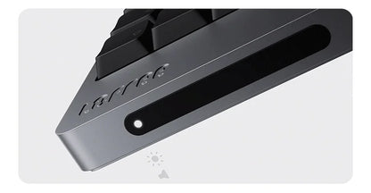Lofree FLOW2 Mechanische Tastatur fürs Business-Büro, kabellos per Bluetooth und kabelgebunden, leiser und sanfter Klang, kompatibel, geräuscharm, Aluminiumgehäuse