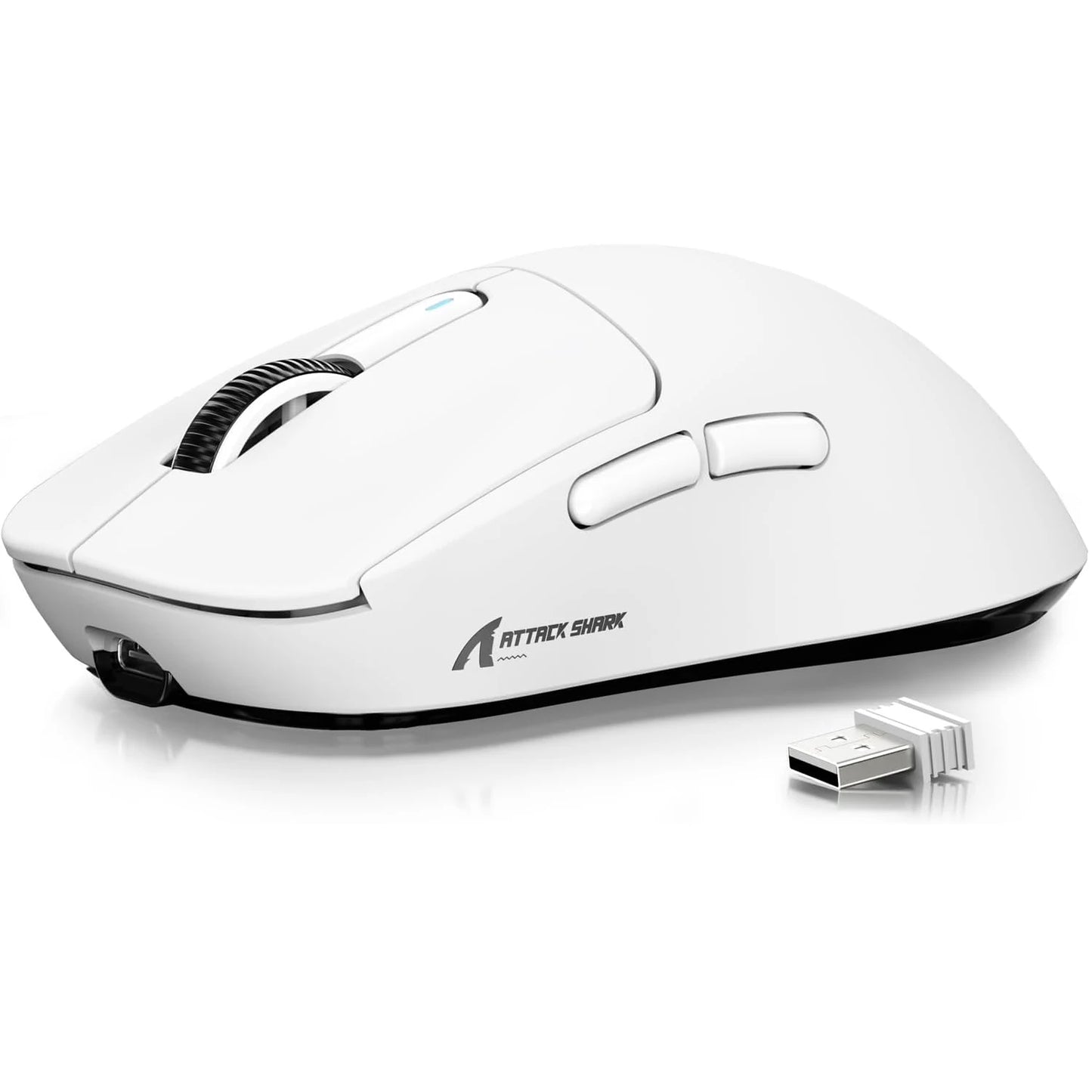 ATTACK SHARK X3 trådløs gamingmus PixArt PAW3395 49g SUPERLIGHT, BT/2.4G trådløs/kablet, 6 justerbare DPI op til 26000
