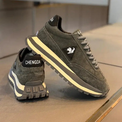 Men's fashion daily casual sports shoes, simple atmosphere, non-slip and wear-resistant high-quality men's running shoes