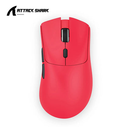 Attack Shark R1 bezdrátová Bluetooth herní myš, virální myš recenzovaná influencery, senzor PAW3311, frekvence odezvy 1000Hz