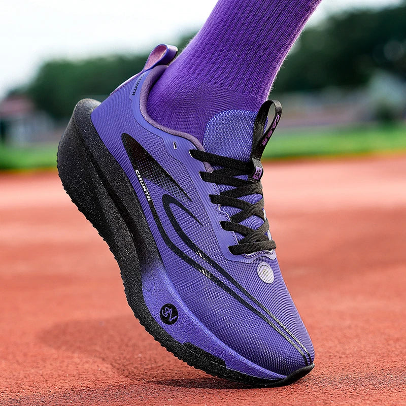 Men's Running Shoes 2025 New Professional Cushioned Breathable Marathon Fashion Sports Training Lightweight Sneakers