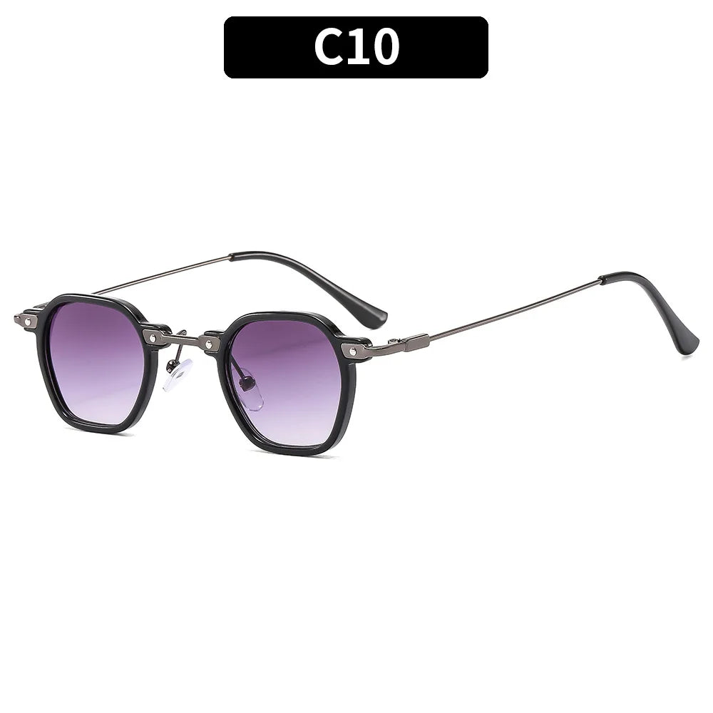 Ochelari de soare mici, pătrați, pentru călărie și condus, pentru femei și bărbați, de marcă, de designer, cu ramă metalică, ochelari de soare, Oculos De Sol, UV400