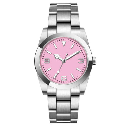 Custom Logo Luxury NH35 Watch for Women Men Watches 36MM/39MM Automatic Mechanical Wristwatches Sapphire Lume 10Bar Dive Reloj