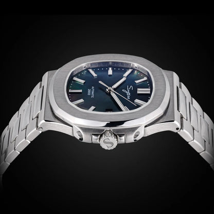 Orologio da uomo Sugess automatico meccanico, movimento Miyota 9015, quadrante MOP, luminoso, impermeabile 5bar, bracciale di lusso S466