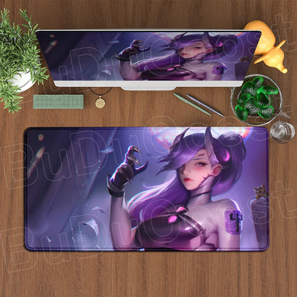Produit gaming premium Fraquane, Large XXL DIY Cool Overwatch Mouse Pad Keyboard Table Gaming Accessories Non-Slip Rubber Edge locking spped Laptop Rug desk Mat, équipement gamer