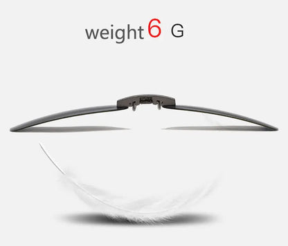 BOYSEEN Ochelari de soare polarizați cu clemă, lentile pentru vizibilitate zi și noapte la volan, unisex, sport, pescuit, ochelari pentru miopie, bărbați, femei, călătorii, activități în aer liber