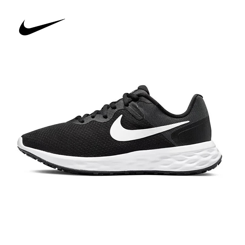 Sapatilhas desportivas unissexo Nike Revolution 7 em malha respirável, confortáveis para corrida e uso casual DC3729-003