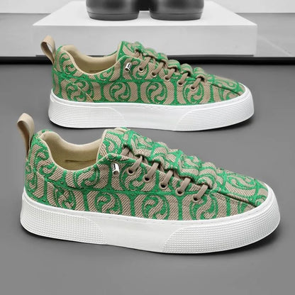 Παπούτσια σχεδιαστή μαύρα sneakers για άνδρες, παπούτσια για τρέξιμο και περπάτημα, ελαφριά καλοκαιρινά παπούτσια από καμβά 2024, ανδρικά πολυτελή sneakers