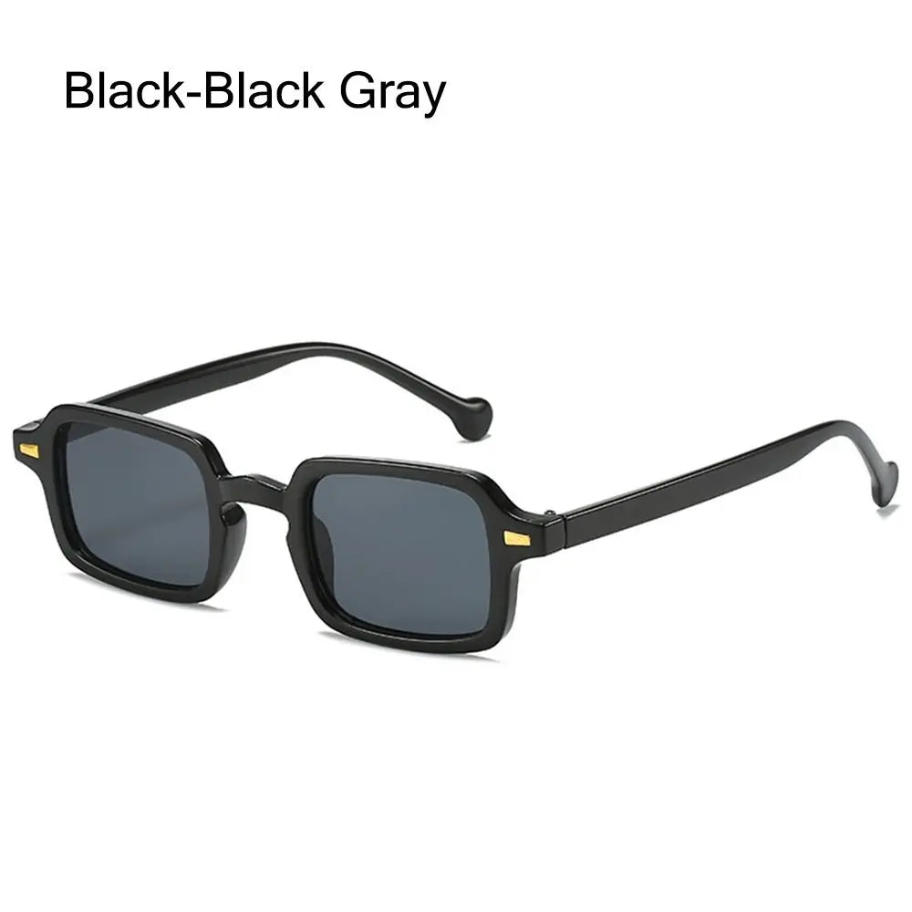 Ochelari de soare Fashion Square pentru femei, model nou retro cu nituri decorative; ochelari de soare pentru bărbați, model leopard albastru, cu lentile degradate, protecție UV400