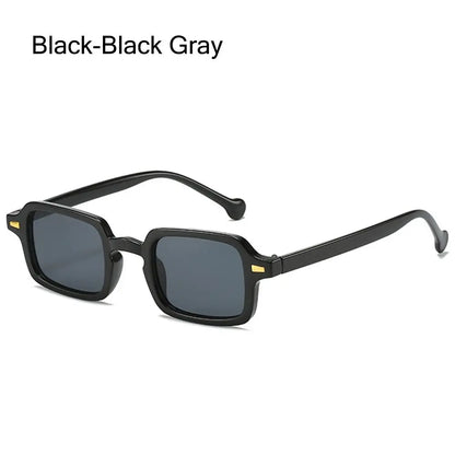 Ochelari de soare Fashion Square pentru femei, model nou retro cu nituri decorative; ochelari de soare pentru bărbați, model leopard albastru, cu lentile degradate, protecție UV400