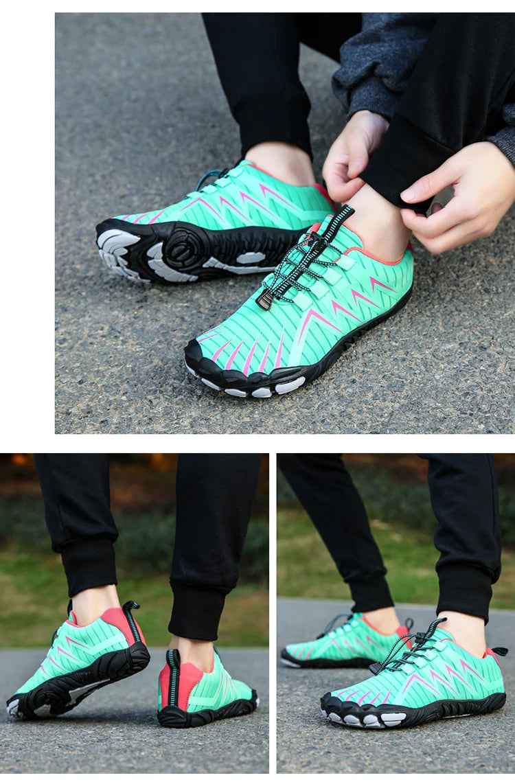 Men's Cross-Trainer | Barefoot & Minimalist Shoe | Zero Drop Sole | Wide Toe Box Aqua Shoes Five-Finger Swimming Shoes