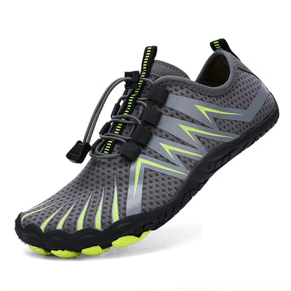 Sapatos Aquáticos Unissexo de Secagem Rápida para Homem e Mulher, Coloridos, para Praia, Natação, Surf e Beira-Mar, Ténis Aquáticos para Casal, Descalços, para Caminhada em Riachos
