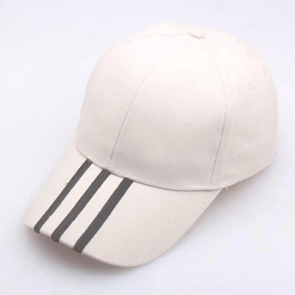 Mens Baseball Caps For Men Casual Cotton  Embroidered Striped Snap Back Hip Hop Cap Women Outdoor Sports Casquette Homme Gorras