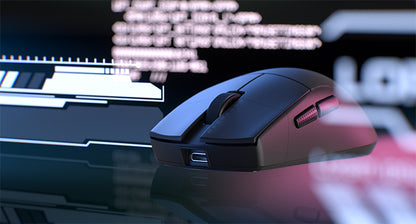 Redragon M916 PRO 3-Mode Wireless Gaming Mouse, Hype-Speed 4K Polling Rate, 49G Ultra-Light 26K DPI Gamer Mouse